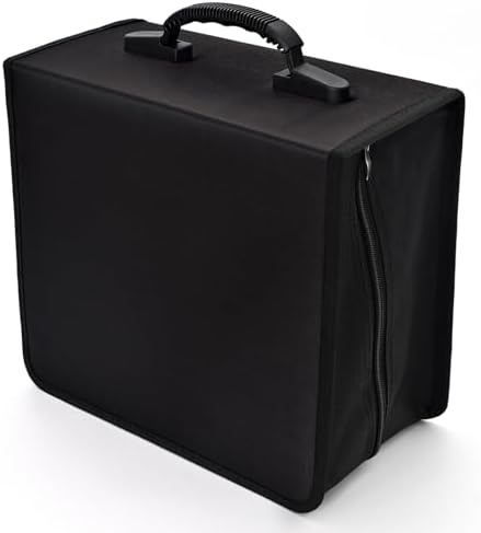 alavisxf xx CD Case, 432 Capacity Nylon Heavy Duty Organizer Wallet for Car by alavisxfxx