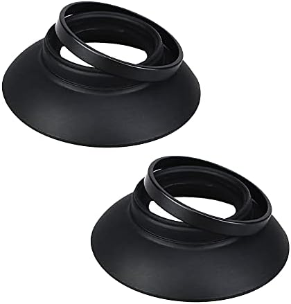 DK-19 Eyecup Eyepiece Viewfinder for Nikon D810 D810A D800 D800E D700 F6 D5 Camera (2 Pack) by Unknown
