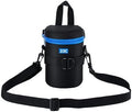 Camera Lens Case for Canon RF 45mm F1.2 EF 35mm F2 28-200mm Below 3.2x5.98" by JJC