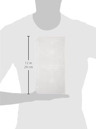 C-Line Deluxe CD Ring Binder Storage Pages for Standard 3-Ring Binders, Stores 4 CDs/Page, 5-13/16 x 11-1/16 Inches, 10 Pages per Pack (61958) - Image 2