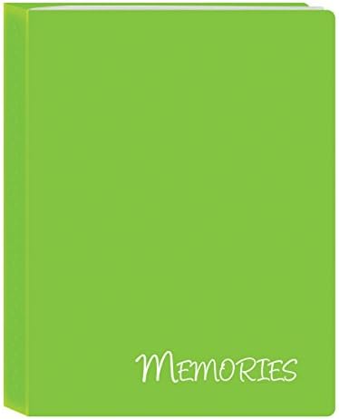 Pioneer Photo Albums I-46M/GN 36 Pockets Hold Memories Mini Photo Album, Green, 4" x 6" by PioneerPhotoAlbums