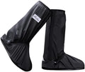 USHTH Black Waterproof Rain Boot Shoe Cover with Reflector (1 Pair) by LOSHTH