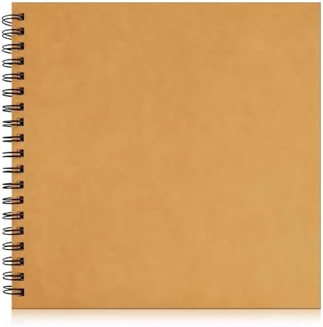 10x10 Scrapbook Album, 50 Pages Hardcover DIY Photo Memory Book by Unknown