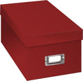 Pioneer Photo Albums BCD-1S/RD BCD-1S CD/DVD Storage Box, Bright Red (Pack of 6) by PioneerPhotoAlbums