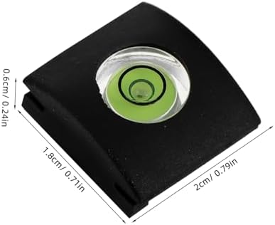 5pcs Hot Shoe Mount Protectors with Spirit Level for Camera Stability and Accurate Positioning Durable Plastic Cover for Photography Compatible with Various DSLR Models - Image 2