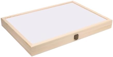 Sanpyl Container for 80 Rolls of 35mm Films, 445x315x45MM, Wooden Display Case to Sort & Safeguard Films, Camera Reel Storage Cabinet Display Shelf Rack (80 Slots) - Image 7