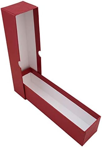 Guardhouse 9" Single Row Storage Box for 2" Paper and Plastic Coin Holders Red by Guardhouse