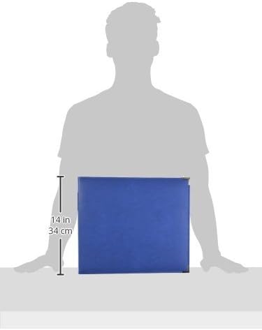 We R Memory Keepers 12x12 Photo Album Country Blue Protect Memories & Photos, Acid-free Faux Leather, Snag-free Rings, Includes 5 Page Protectors - Image 3