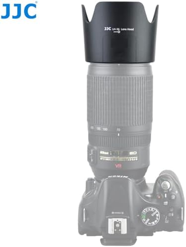 JJC HB-36 Lens Hood Reversible Lens Shade Cover for NIKKOR Nikon AF-S VR Zoom-Nikkor 70-300mm f/4.5-5.6G IF-ED, Replace Nikon HB-36 Lens Hood,Provide Lens with Extra Protector - Image 7