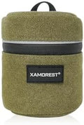 Camera Lens Case Lens Bag Compatible (3.15" x 3.15"(Canvas, Green)) by XAMOREST