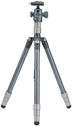 Camera Tripod Stand for Phone and Camera with 360° Ball Head Quick-Release Arca-Swiss Mount System for DSLR Camera Camcorder,Phone Max Load 17lb by Pukoko