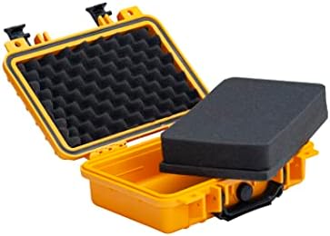 MEIJIA Portable All Weather Waterproof Protective Hard Case, Small Camera Case,Dry Case with Customizable Foam,Fit Use of Drones, Camera,Equipments, 11.65 ”x8.35”x3.78” - Image 2