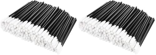 Chinco 200 Pieces Foam Swab Sponge Swab Foam Tips Sponge Stick for Inkjet Printer Print Head Camera Optical Lens Optical Equipment(Black,3.66 Inch) (Pack of 2) by Chinco