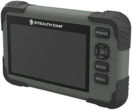 Stealth Cam SD Card Reader/Photo & HD Video 1080P Viewer | Durable Water-Resistant Housing | 4.3" Color LCD Screen | Wrist Lanyard by StealthCam