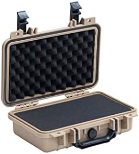 MEIJIA Portable All Weather Waterproof Protective Hard Case, Small Camera Case,Dry Case with Customizable Foam,Fit Use of Drones, Camera,Equipments, 11.65 ”x8.35”x3.78” - Image 2