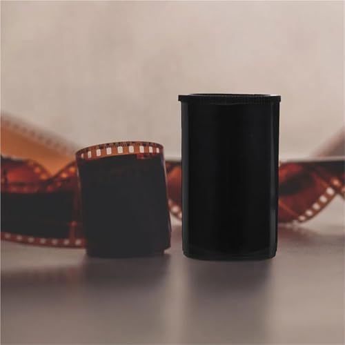 50/60/70 Pcs Black Film Canister Storage Case Bulk Plastic Holder with Caps for 35mm Photography for Film,Keys,Art Beads Storage(60pcs) - Image 4