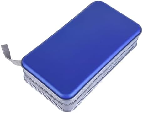 alavisxf xx CD Case, 96 Capacity Hard Plastic Organizer Wallet for Car - Image 5
