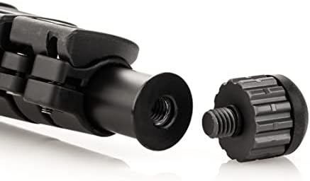 Benro Ball-Bearing Monopod Foot – Smooth Movement and Rubber Grip Foot for Monopods with 3/8-16 Thread – Easy Install Accessory Upgrade for Photography & Video Support (BBMF) - Image 3