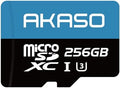 AKASO 256GB microSDXC U3 MicroSD Card- Up to 100MB/s by AKASO