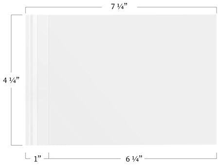 Jot & Mark 4x6 Photo Sleeves (200 Count) Crystal Clear Archival Plastic - Image 2
