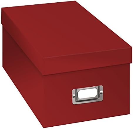Pioneer Photo Albums BCD-1S/RD BCD-1S CD/DVD Storage Box, Bright Red by PioneerPhotoAlbums
