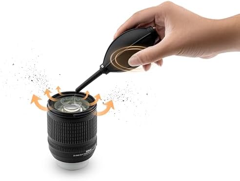 ProcareSelect Soft Tip Silicon Blower with Microfiber Cloth, Ideal for Camera, Lens, Glasses, Screen, Instruments Cleaning & Care - Image 3