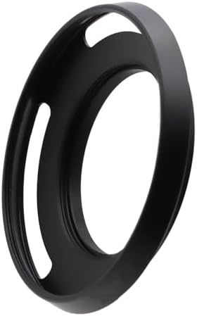 43mm Hollow Lens Hood 43mm Screw in Curved Vented Lens Hood - Image 3