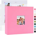 Mublalbum 10x10 Inch 3 Ring DIY Scrapbook Photo Album 80 Pages, Pink by Mublalbum