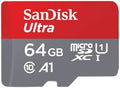 SanDisk 64GB Ultra microSDXC -I Memory Card with Adapter - 120MB/s, C10, U1, Full HD, A1, Micro SD Card - SDSQUA4-064G-GN6MA by Unknown