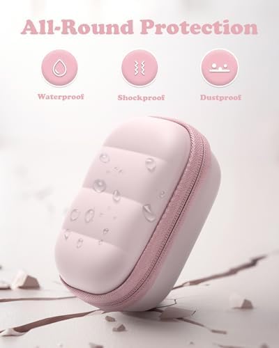 Digital Camera Case for CAMKORY/KODAK PIXPRO with SD Card Storage, Pink - Image 6