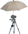 Tripod Umbrella with 360° Clamp, All-Weather Studio & Outdoor Photography, Filming, Observation (White) by EnouTech
