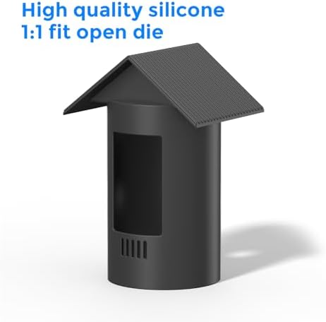 Protective Silicone Cover Case for Ring Outdoor Cam Plus, Plug-in -Weatherproof Shield with Anti-Glare & UV Protection, Outdoor Ready, Easy Install - Image 4