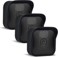 Silicone Cover Case for All-NEW Blink (3rd Gen), 3 Pack Weather Resistant Protective Cover Cover for Blink Indoor Outdoor Home Security Camera (Black) by Hisewen