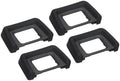 PATIKIL DK-24 Viewfinder Eyepiece Eyecup, 4 Pack Camera Eye Cup Protector for Nikon D5000 D5100 D3000 D3100 Digital Camera Block Flare Scratch Resistance, Black by PATIKIL