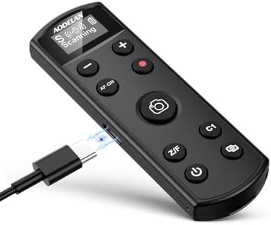 for Sony Camera Wireless Remote Control Rechargeable Shutter Release by AODELAN