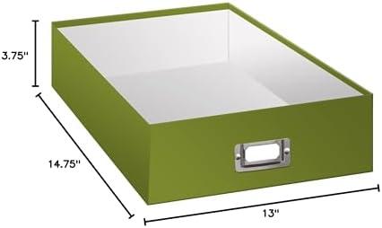 Pioneer Photo Albums OB-12/SGN/A Jumbo Scrapbook Storage Box, Spring Green - Image 2
