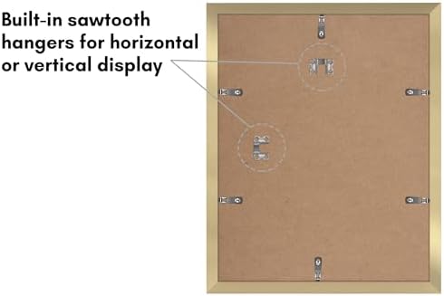 Americanflat 11x14 Picture Frame 2-Pack - Matted to 8x10 - Gold - Image 6