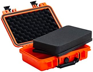 MEIJIA Portable All Weather Waterproof Protective Hard Case, Small Camera Case,Dry Case with Customizable Foam,Fit Use of Drones, Camera,Equipments, 11.65 ”x8.35”x3.78” - Image 2