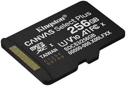 Kingston Canvas Select Plus Micro SD Memory Card 256GB micSDXC Gen3 150R A1 SD Adapter Not Included - SDCS3/256GBSP - Image 2