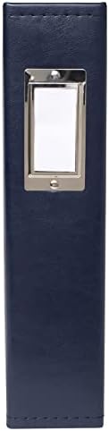 We R Memory Keepers 8.5x11 Navy Photo Album, Protect Memories and Photos, Soft, Acid-free Faux Leather, Classy Decorative Spine Label, Snag-free Rings, Includes 5 Page Protectors - Image 2