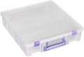 ArtBin Essentials 12 x 12 One-Compartment Craft Box, Clear by ArtBin