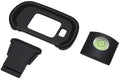 LICAEVEY Camera Eyecup Hot Shoe Cover Spirit Level Kit, Soft Silicone Anti Dust Protection with Accurate Bubble Level for R7 Camera by LICAEVEY