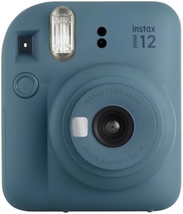 Fujifilm Instax Mini 12 Instant Camera Stormy Weather (Renewed) by Amazon+Renewed