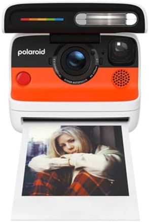 Polaroid Flip Instant Camera with Sonar Autofocus and Retro Design (White) - Image 3