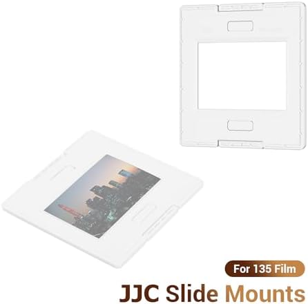 JJC 35mm Slide Mount, 25-Pack Glassless Slide Holder, 5x5cm Frame, ABS - Image 2