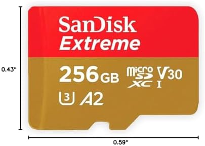 SanDisk 256GB Extreme MicroSDXC UHS-I Memory Card - C10, U3, V30, 4K, A2, Micro SD - SDSQXA1-256G-GN6MN - Image 5