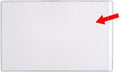 StoreSMART - 5" x 8" Non-Adhesive Vinyl Plastic Pocket - Open Short Side - 100 Pack - PE108S-C-100 by StoreSMART