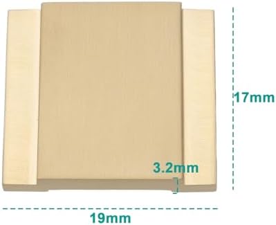 1Pc Brass Camera Hot Shoe Cover Protector Compatible with Pentax K12 KP K70 645Z for Most of Cameras (19x17x3.2mm) - Image 3