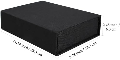 Photo Storage Box 8x10, Memory Box - Black - Image 5