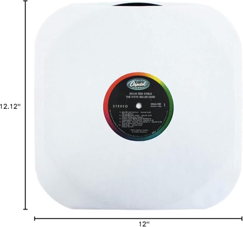 (100) Archival Quality Acid-Free Heavyweight Paper Inner Sleeves for 12" Vinyl Record Albums #12IW - Image 5